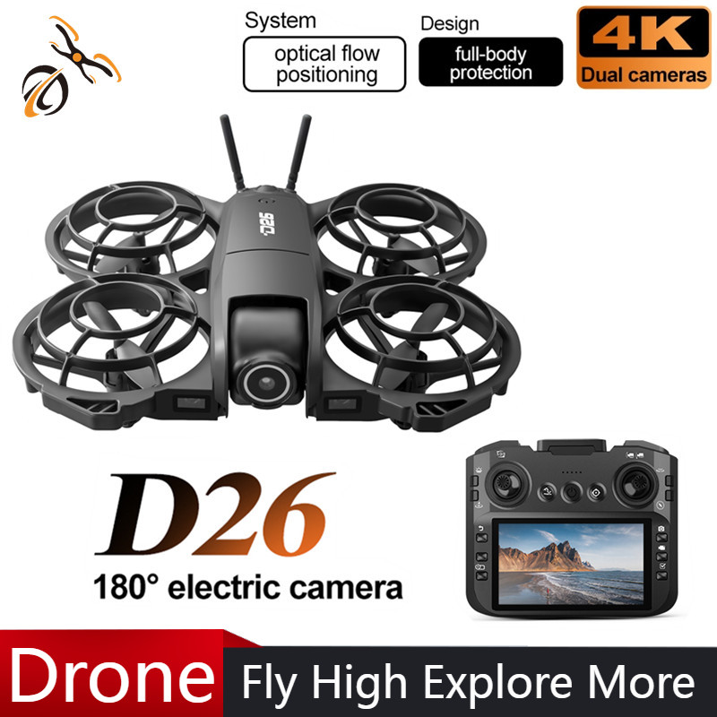 D26 드론 4K 항공 HD 180 °   카메라 드론 - Drone Battery Charger 리뷰 및 가격