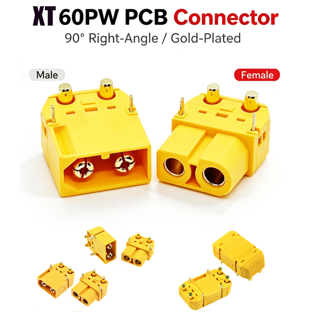 아마스 XT60PW PCB 장착 커넥터 90 °   R - Drone Battery Adapter 리뷰 및 가격
