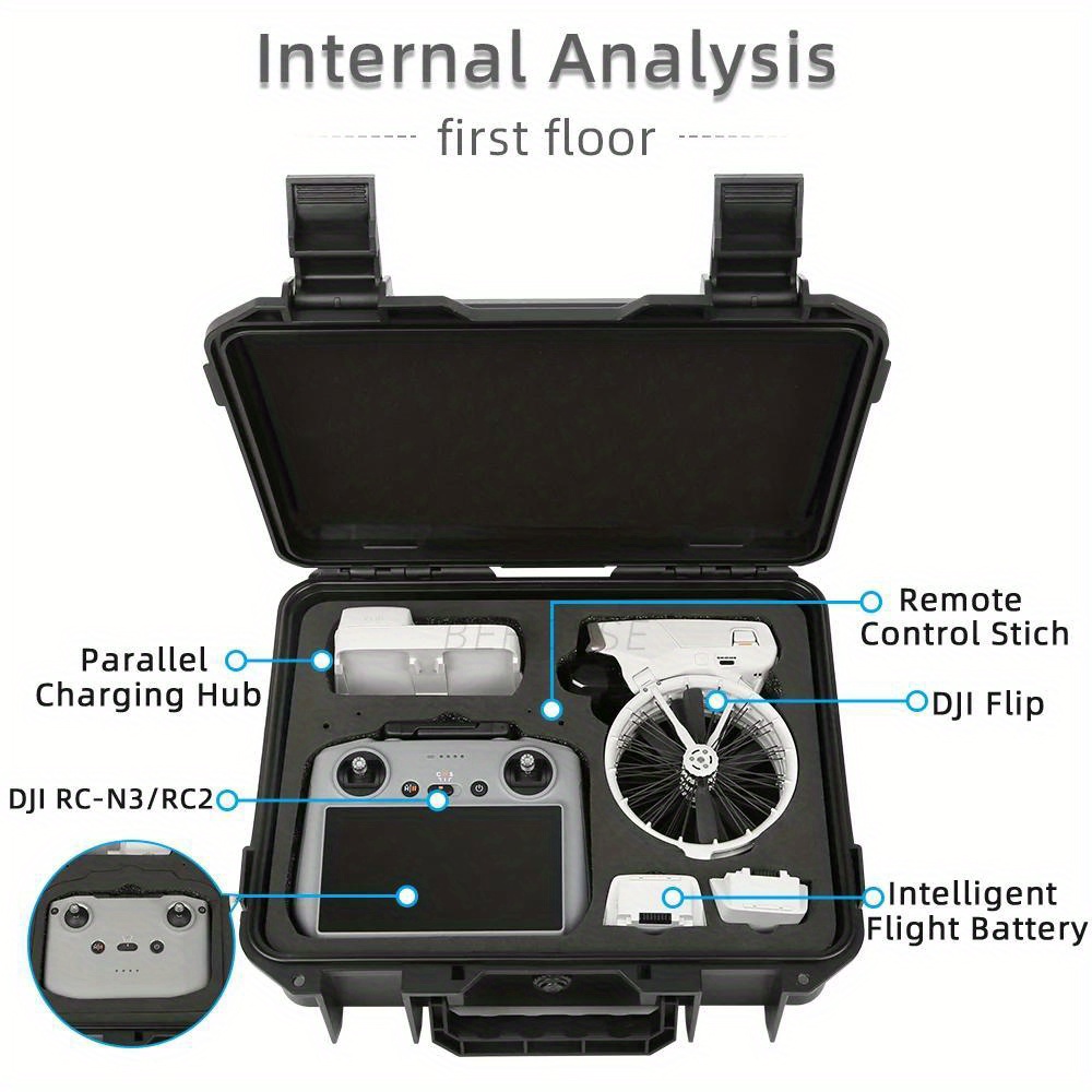 DJI 플립 하드쉘 보관 케이스, RC N3/RC 2와 - Drone Carrying Case 리뷰 및 가격
